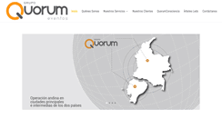 Desktop Screenshot of grupoquorum.org