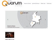 Tablet Screenshot of grupoquorum.org